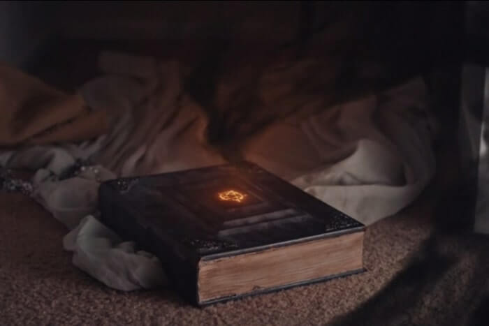 the book of shadows in the djinn