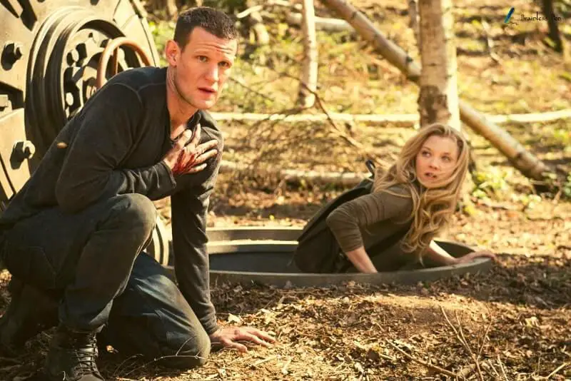 Natalie Dormer and Matt Smith in the movie patient zero